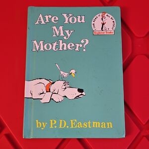Dr. Seuss Are You My Mother? Book - Blue and White